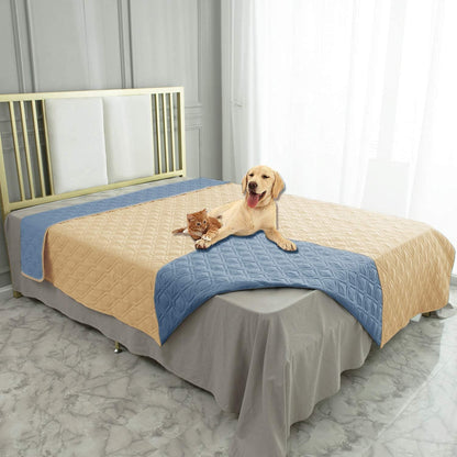 Ameritex Waterproof Dog Bed Cover Pet Blanket for Furniture Bed Couch Sofa Reversible128