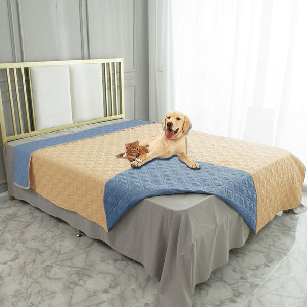 Ameritex Waterproof Dog Bed Cover Pet Blanket for Furniture Bed Couch Sofa Reversible128