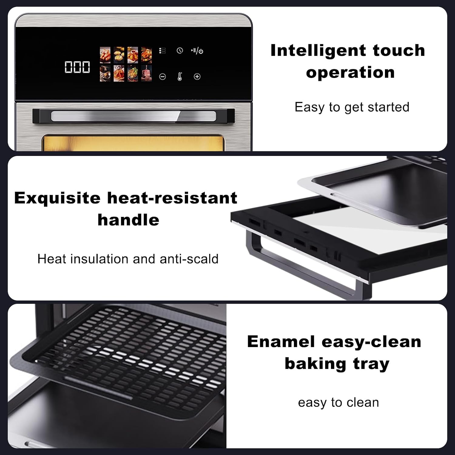 18qt-large-air-fryer-oven-with-touch-screen-display-10-in-1-air-fry-roast-bake-broil-dry-frozen-proof-combo-with-window-family-size-multi-function-healthy-cooking-120v