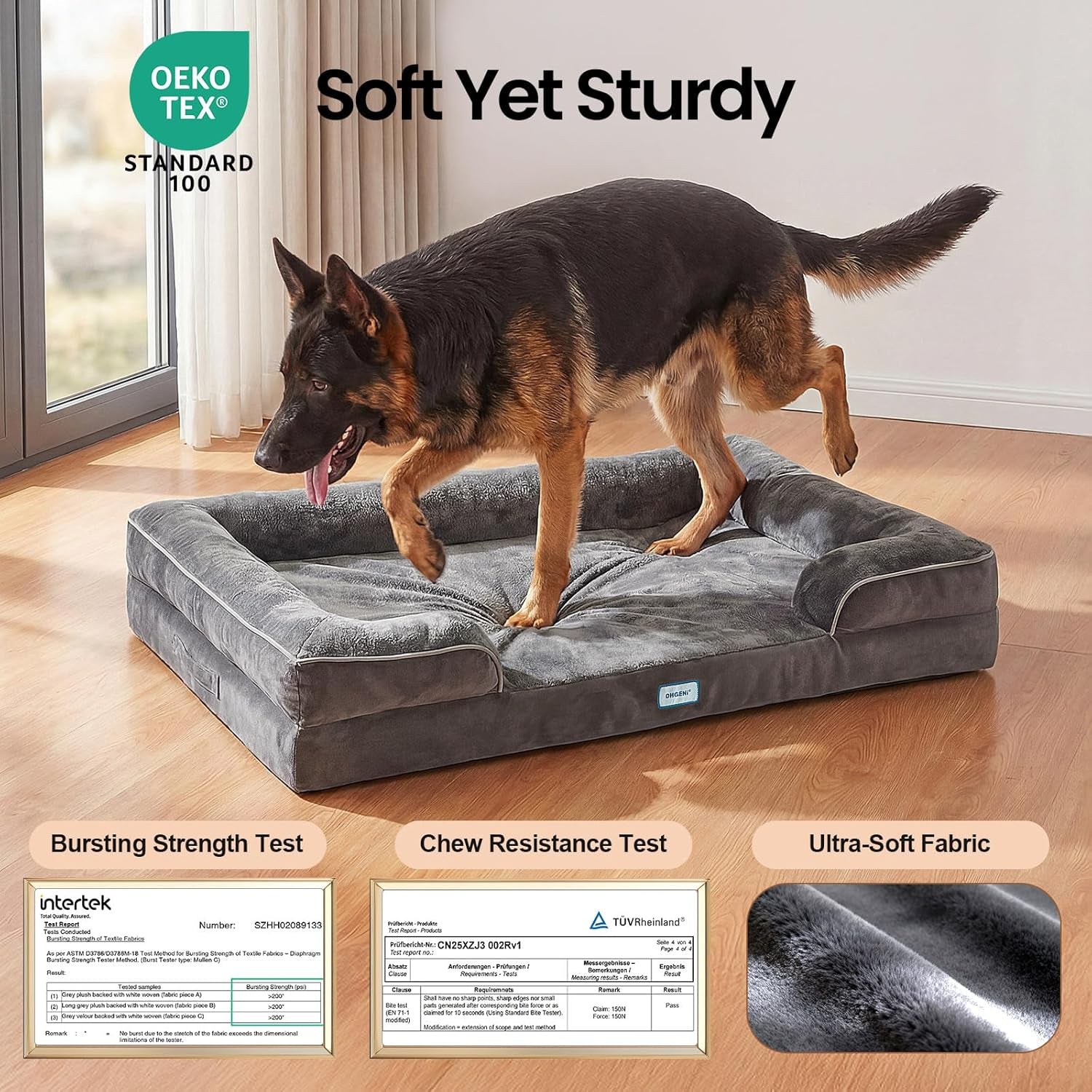 ohgeni-orthopedic-extra-large-dog-bed-couch-memory-foam-44-inch-gray-waterproof-pet-bed-with-machine-washable-removable-cover-soft-comfortable-fabric