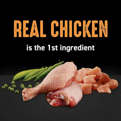 CRAVE Grain Free High Protein Natural Adult Dry Cat Food, Chicken, 4 Lb | Real Chicken #1 Ingredient, 40% Protein, No Chicken By-Product Meal, No Corn, Wheat or Soy, Complete & Balanced5
