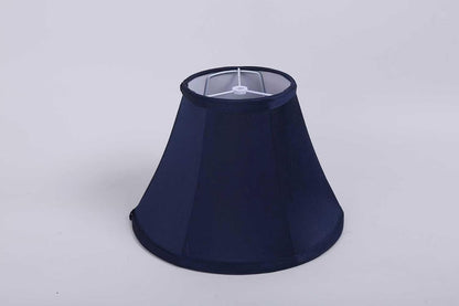 KD Lamp Shades Set of 2, 6X12×8.5 Inch Natural Faux Silk Lamp Shades for Table Lamps Medium Lamp Shade for Table Lamp & Bedside Lamp No Assembly Required (Blue)5