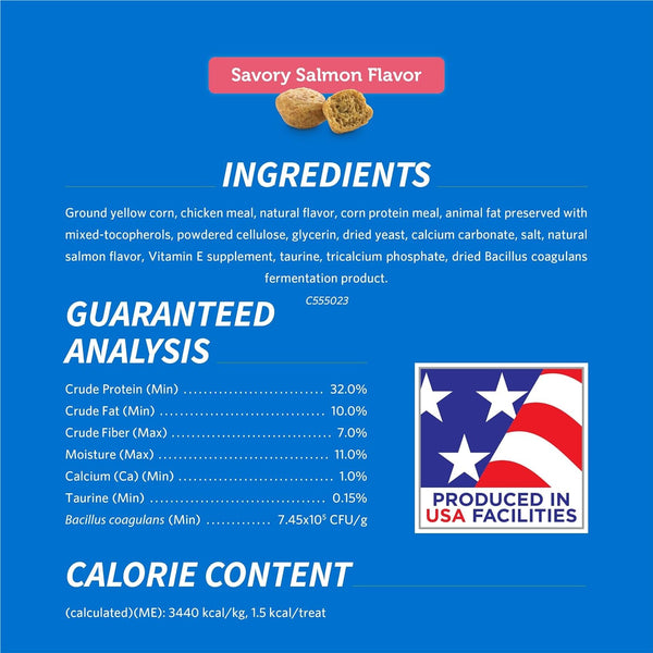 Purina Dentalife Made in USA Facilities Cat Dental Treats, Savory Salmon Flavor - 19 Oz. Bag5