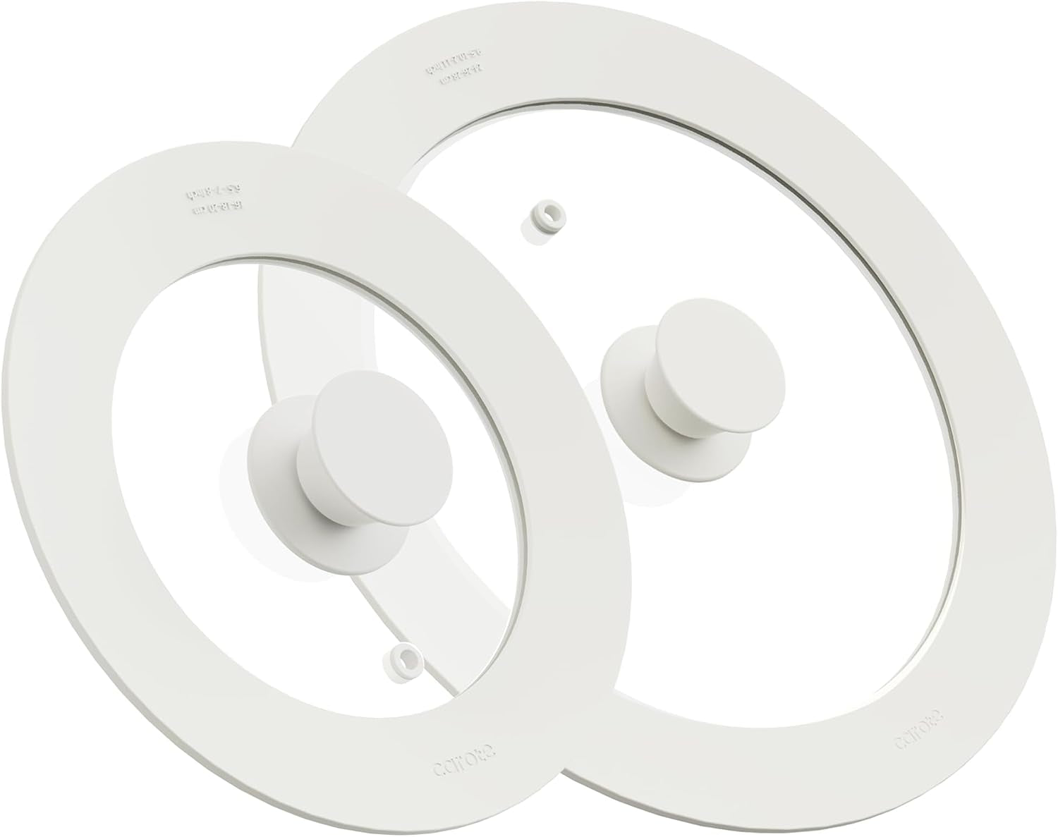 universal-lids-for-pots-and-pans-2-piece-white-heat-resistant-silicone-rim-tempered-glass-steam-vents-small-fits-6-7-and-8-inch-large-fits-9-5-10-and-11-inch