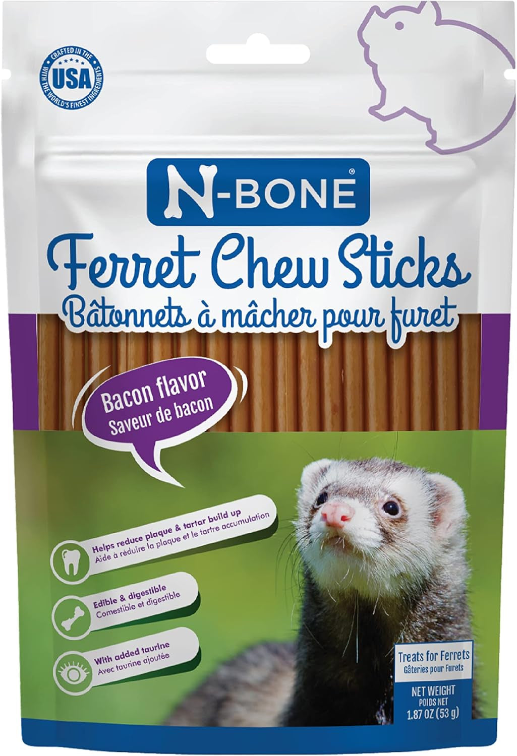 n-bone-ferret-chew-sticks-salmon-flavor-natural-ferret-treats-chew-treats-tasty-snacks-for-ferrets-1-87-oz