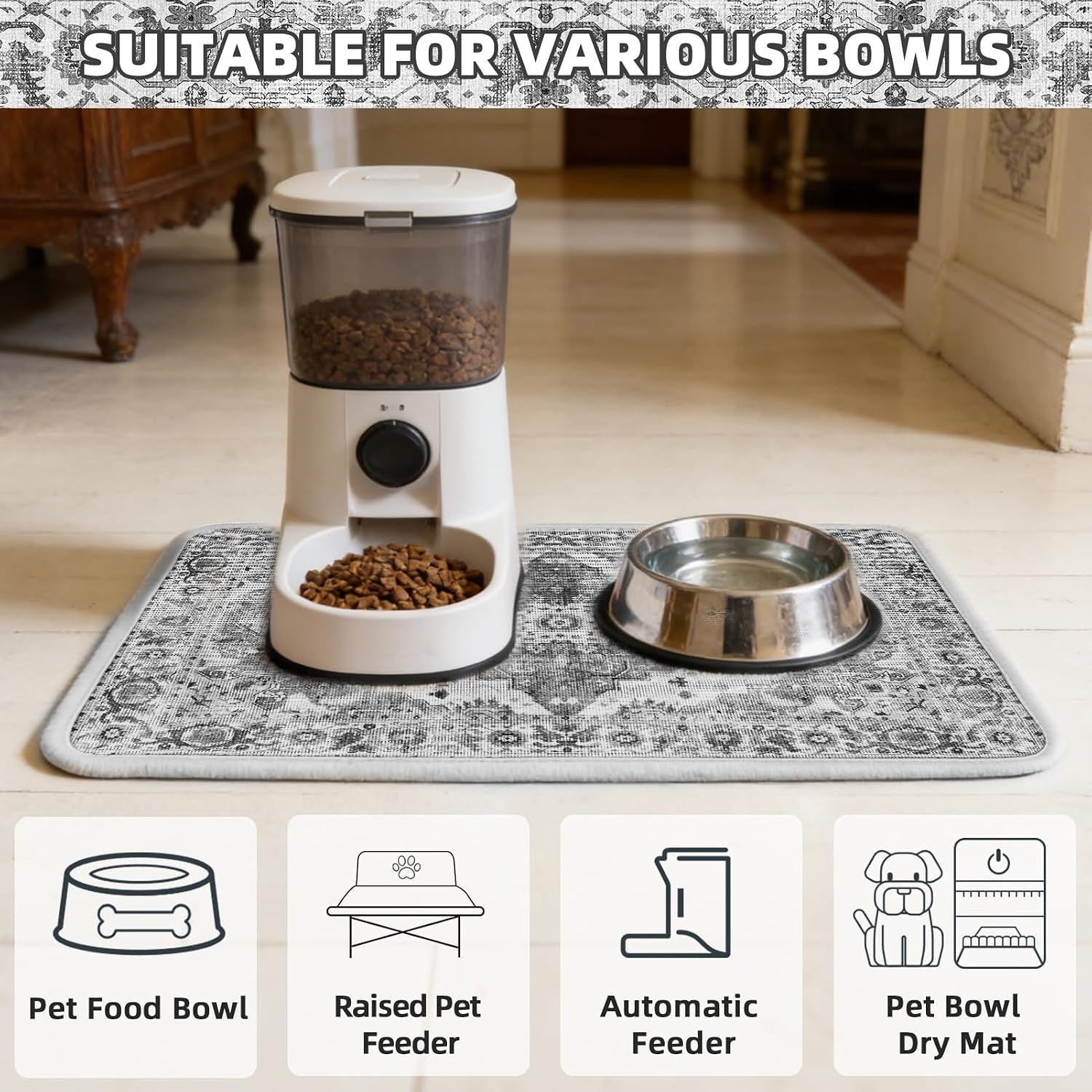 pupteck-dog-food-mat-absorbent-pet-feeding-bowl-mat-non-slip-dog-mat-for-food-and-water-quick-dry-no-stains-cat-placemats-pet-supplies-for-messy-drinkers-grey-12x20