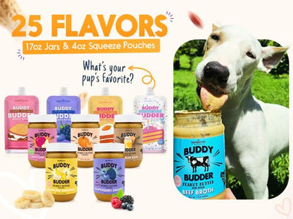 Bark Bistro Company, Superberry Snoot + Barkin Banana + Pumpkin Pup, 100% Natural Dog Peanut Butter, Healthy Dog Treats - Made in USA (Set of 3 / 17Oz)4