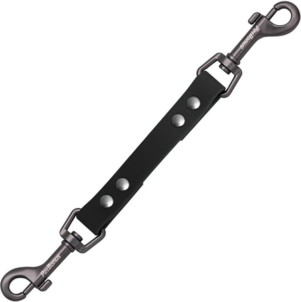 Petbonus Waterproof Dog Collar Safety Clip, Odor Proof Backup Safety Clip for Harness, Prong, Standard Collars, Heavy Duty Double Ended Clasp, Durable Dog Leash Connector for Training Walking (Black)1