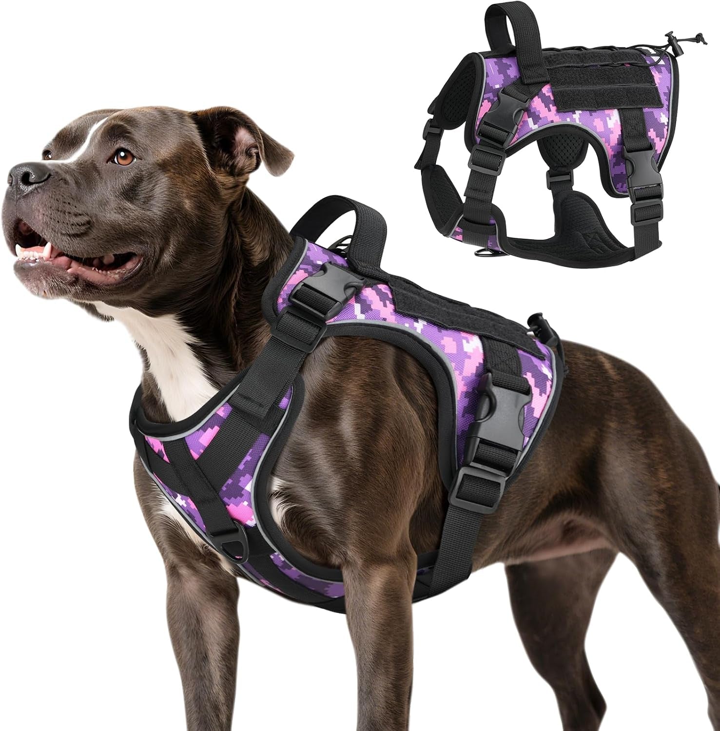 vavopaw-dog-seat-belt-vest-harness-for-car-2-in-1-seatbelt-buckle-soft-breathable-mesh-adjustable-buckle-nylon-heavy-duty-pet-safety-seat-belts-for-small-medium-large-pets-black-l