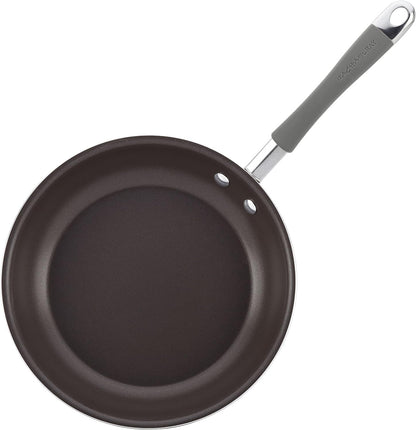 Cucina Nonstick Cookware, Sea Salt Gray Pots and Pans Set, 12-Piece11