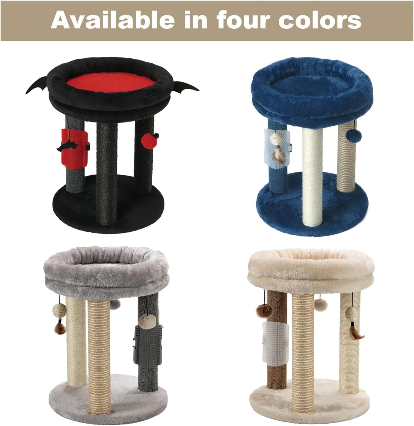 mecool-4in1-small-cat-tree-scratching-post-with-tower-soft-bed-sisal-carpet-jute-posts-with-three-hanging-ball-toys-and-massage-brush-for-indoor-cats-and-kittens