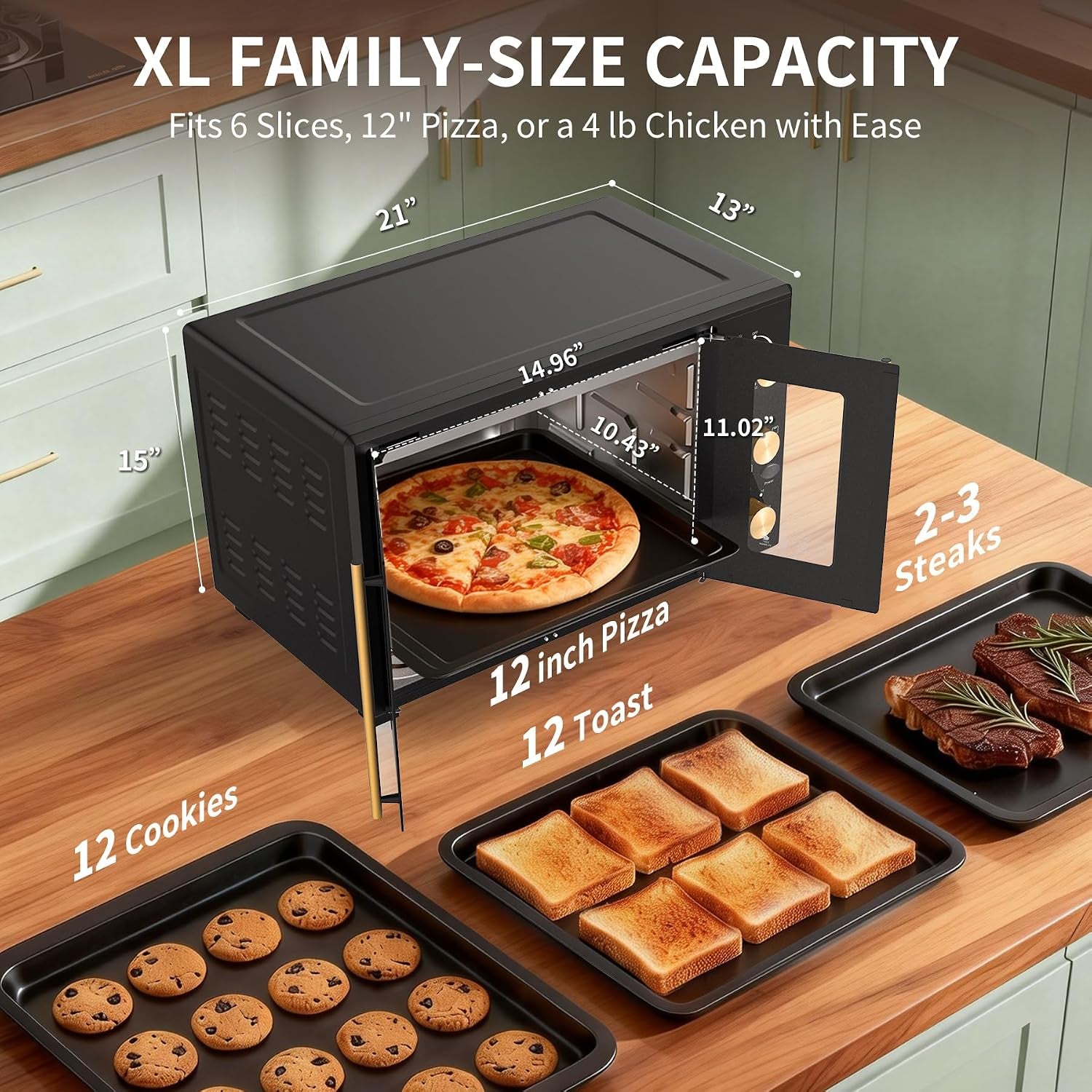 french-door-electric-knob-oven-35-qt-extra-large-oven-18-slice-convection-oven3-control-knobs-bake-broil-toast-grilled-meat-keep-warm-black-metal-equipped-with-a-tray-and-a-rack
