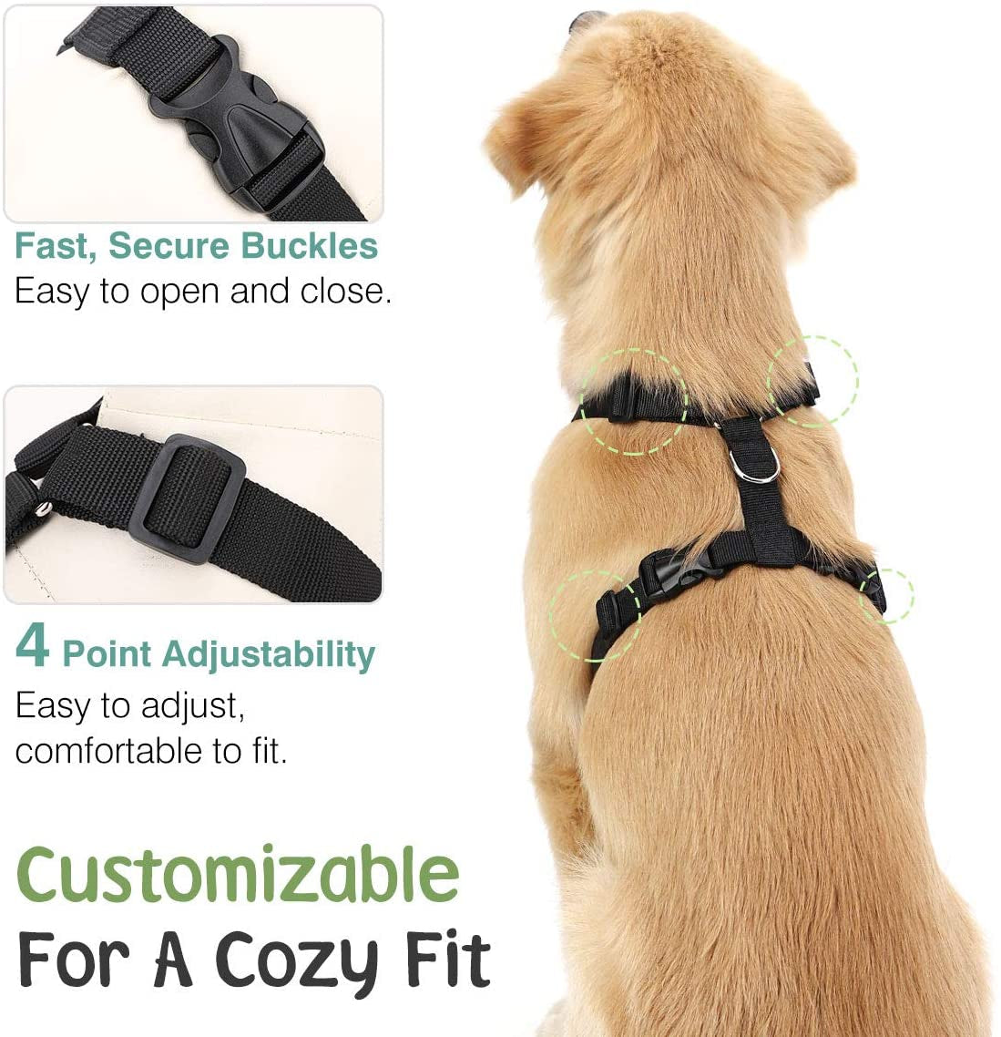 vavopaw-dog-seat-belt-vest-harness-for-car-2-in-1-seatbelt-buckle-soft-breathable-mesh-adjustable-buckle-nylon-heavy-duty-pet-safety-seat-belts-for-small-medium-large-pets-black-l