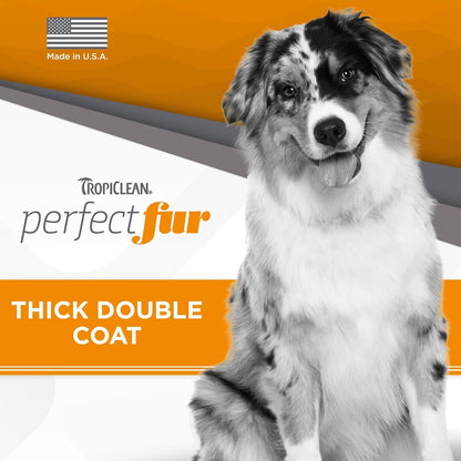 Tropiclean Perfect Fur Deshedding Dog Shampoo for Thick Double Coats, 16Oz | for Breeds with Thick Double Coats | Natural Moisturizing Formula | Puppy Safe3