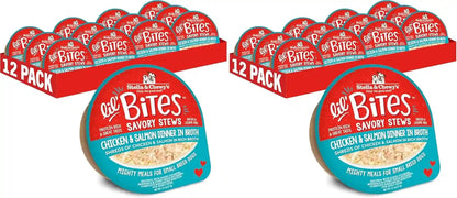 Stella & Chewy'S Lil Bites Savory Stews for Small Breeds Chicken Dinner in Broth, 2.7 Oz. Cups (Pack of 12)16