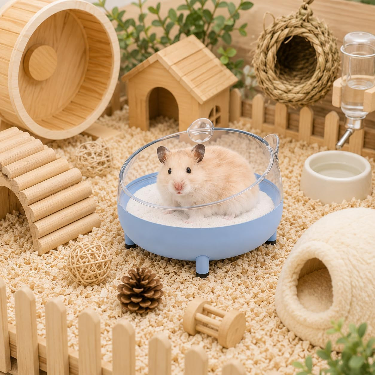 meow-woof-hamster-sand-bath-container-large-sandbox-toilet-gerbil-batheoom-tiny-chinchilla-dust-bathtub-sand-bath-box-for-hamster-cage-accessories-5-2-inch-blue