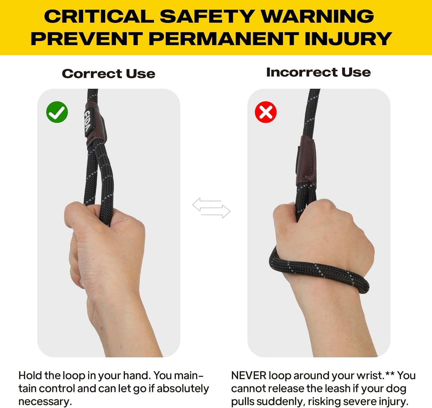 fida-durable-slip-lead-dog-leash-6-ft-x-1-2-heavy-duty-dog-loop-leashes-comfortable-strong-rope-slip-leash-for-large-medium-dogs-no-pull-pet-training-lead-with-highly-reflective1-2-black