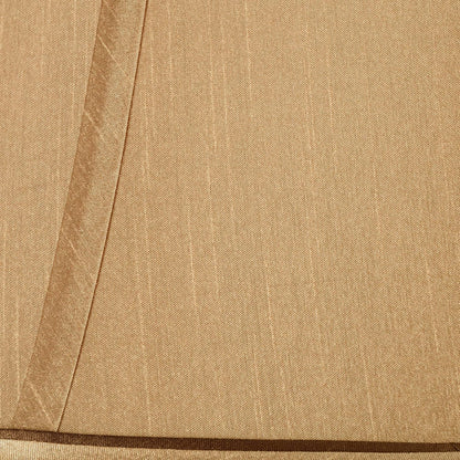 Ginna Large Tan and Brown Bell Lamp Shade 7X14X11 (Spider) | 7" Top X 14" Bottom X 11" High Replacement for Table Lamps Harp + Finial5