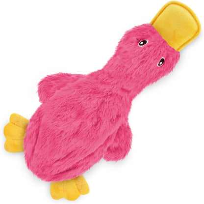 Best Pet Supplies Interactive Squeaky Dog Chew Toy, Ideal Dog Toys for Chewers, Small, Medium & Large Dogs, and Fetch Lovers - Crinkle Duck (Yellow), Large31