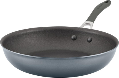 A1 Series with Scratchdefense Technology Nonstick Induction Frying Pan/Skillet, 12 Inch, Graphite1