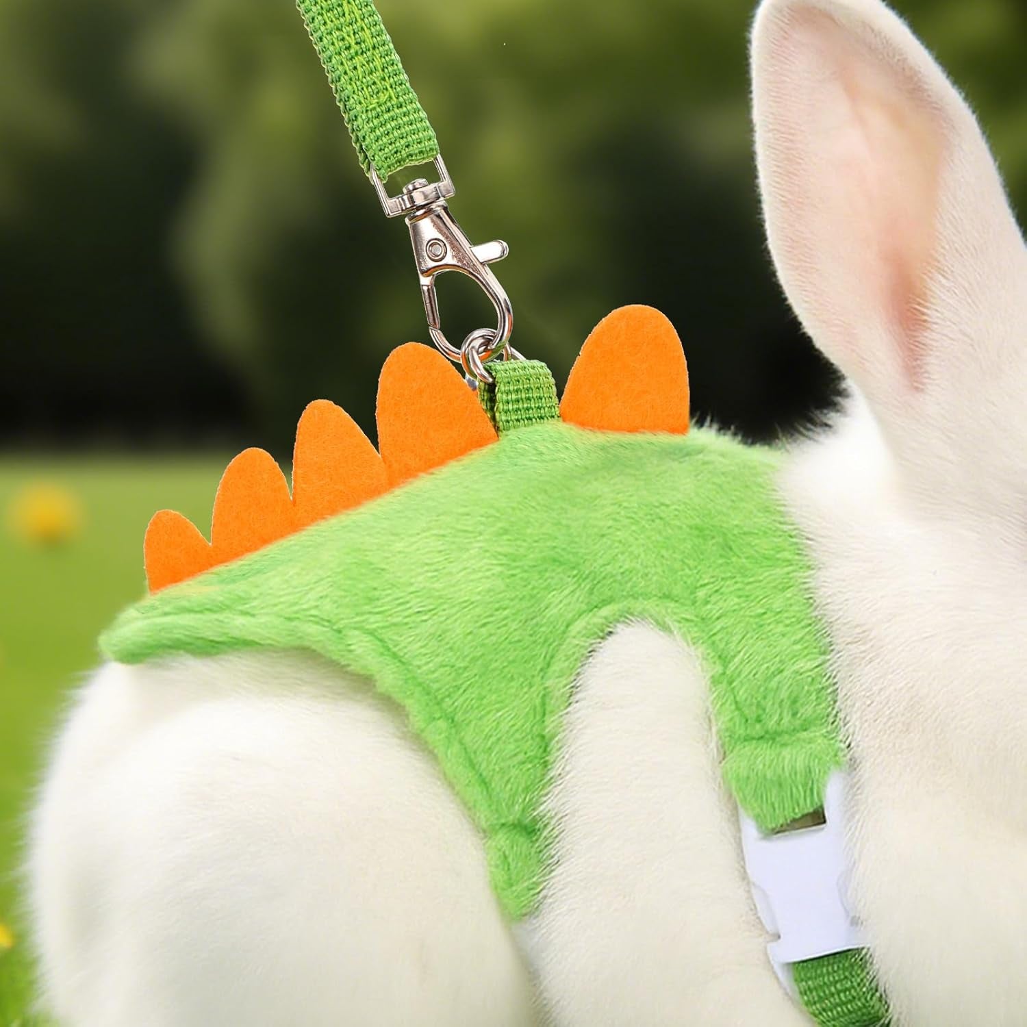 ferret-harness-and-leash-set-small-animals-vest-harness-with-safe-bell-dinosaur-shaped-leash-set-for-baby-rabbit-guinea-pig-teacup-chihuahua-mouse-and-other-small-pet