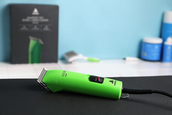 Andis Professional Ultraedge Super 2-Speed Detachable Blade Dog/Pet Clipper | Rotary Motor with Shatter-Proof Housing, Runs Calm & Silent, 14-Inch Cord, for All Dog Coats & Breeds, 120 Volts, Green5