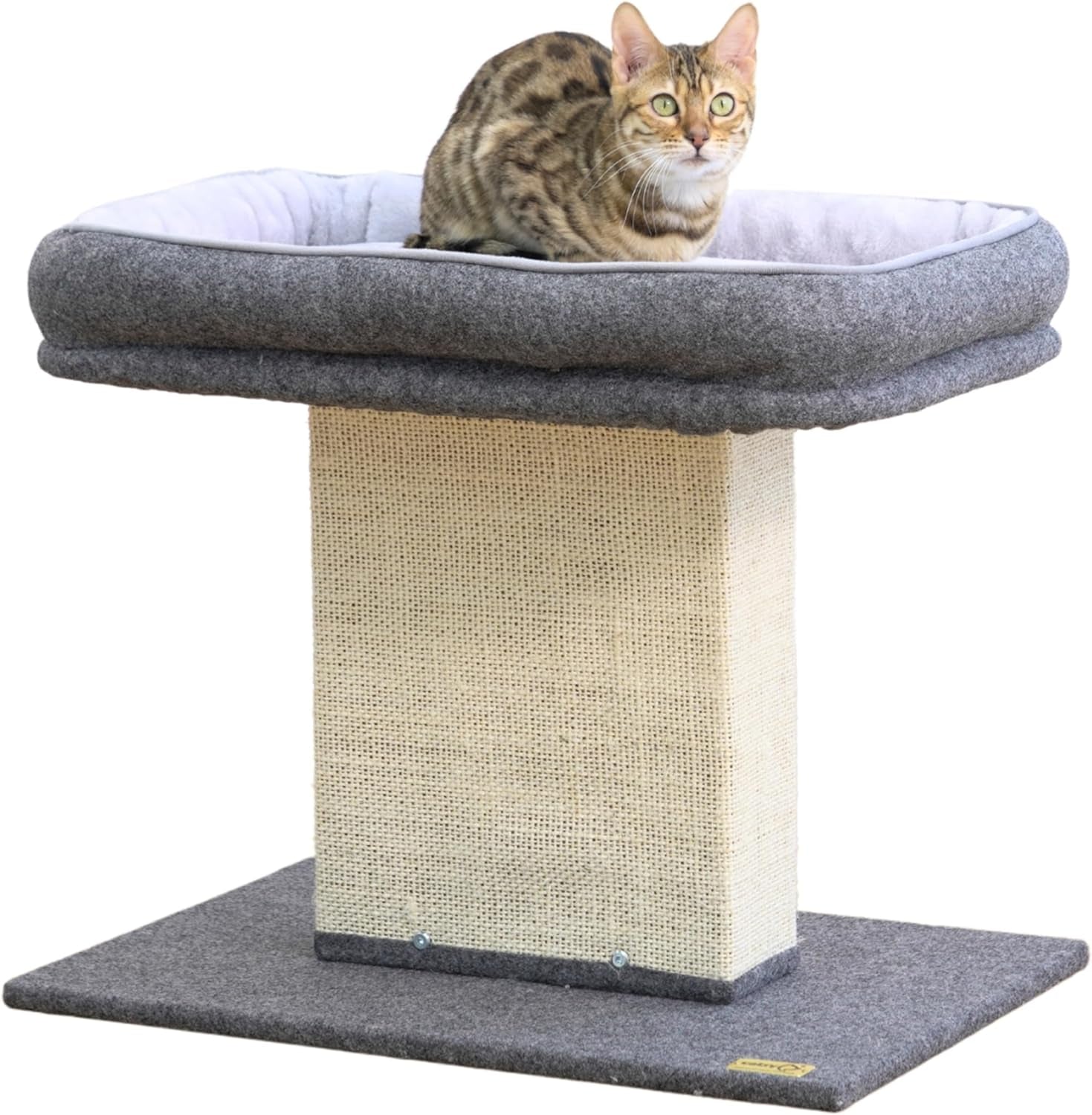 catry-cat-perch-with-washable-replaceable-bed-wide-sisal-scratching-post-cat-tree-with-washable-replaceable-bed-for-large-cats-thick-sisal-scratching-post-sturdy-cat-tower-easy-assembly-cat-tree