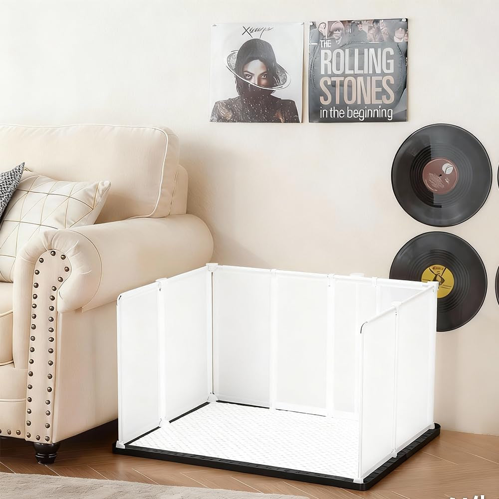 litter-box-splash-guard-litter-box-pee-shields-for-dogs-easy-to-clean-indoor-dog-fence-with-puppy-pee-pad-holder-tray-fits