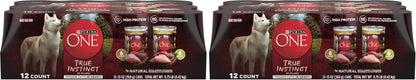 Purina ONE Classic Ground Chicken and Brown Rice Entree Adult Wet Dog Food - (Pack of 12) 13 Oz. Cans20