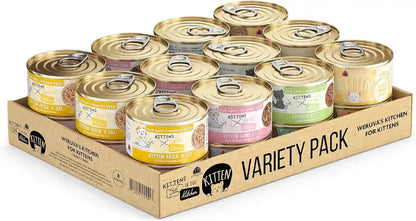 Weruva Kitten, Fur Baby Favorites Variety Pack, 3Oz Can (Pack of 12)19