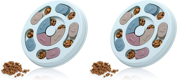 DR CATCH Dog Puzzle,Dogs Food Toys for IQ Training & Mental Enrichment,Dog Treat Puzzle(Blue)6