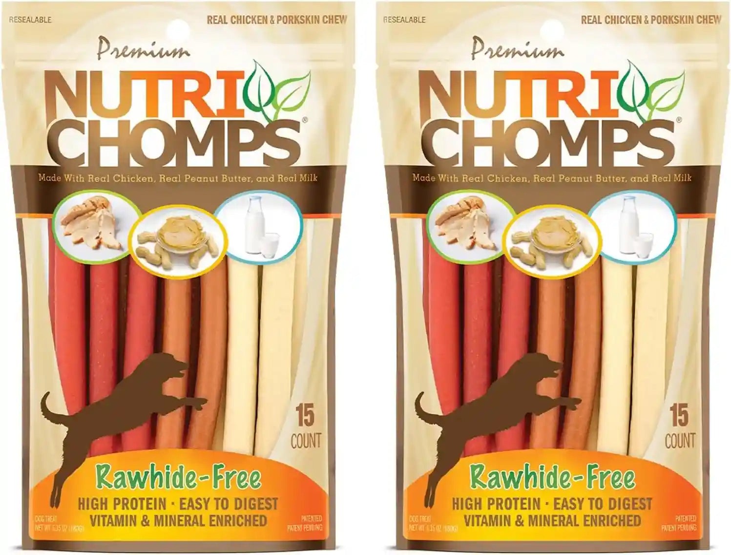 nutri-chomps-dog-chews-5-inch-twists-easy-to-digest-rawhide-free-dog-treats-15-count-real-chicken-peanut-butter-and-milk-flavors-a-rawhide-free-chew-thats-gentle-and-easy-to-digest-made-with-the-real-wholesome-ingredients-dogs-love