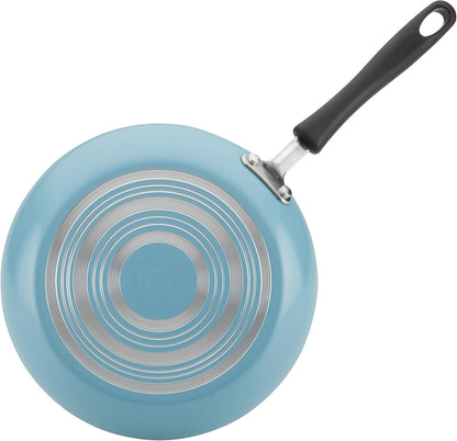 Cookstart Aluminum Diamondmax Nonstick Cookware Set, Kitchen Essentials, 15-Piece, Aqua12