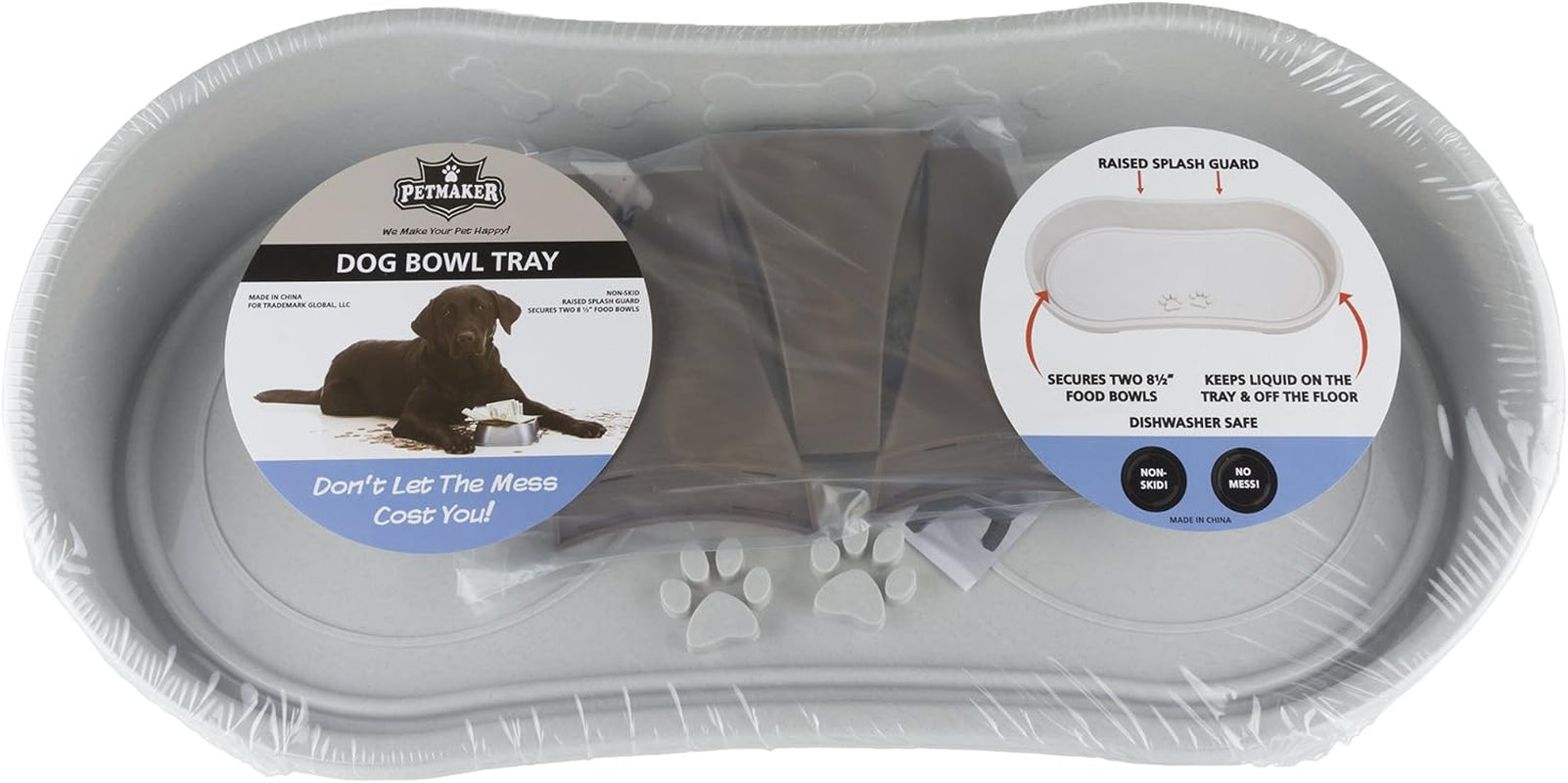 elevated-pet-feeding-tray-21-x-11-x-8-5-raised-dog-bowl-stand-with-splash-guard-and-non-skid-feet-comfortable-mealtime-for-dogs-and-cats-by-petmaker-brown-gray