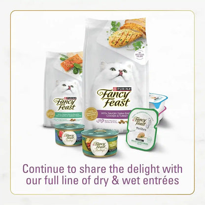Purina Fancy Feast Dry Cat Food with Savory Farm-Raised Chicken and Turkey - 12 Lb. Bag13