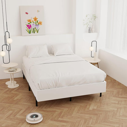 9 Inch Box Spring for Queen Bed, Bed Base with Fabric Cover | Heavy Duty Metal, High Bearing Capacity, Mattress Foundation, Easy Assembly, Noise Free8