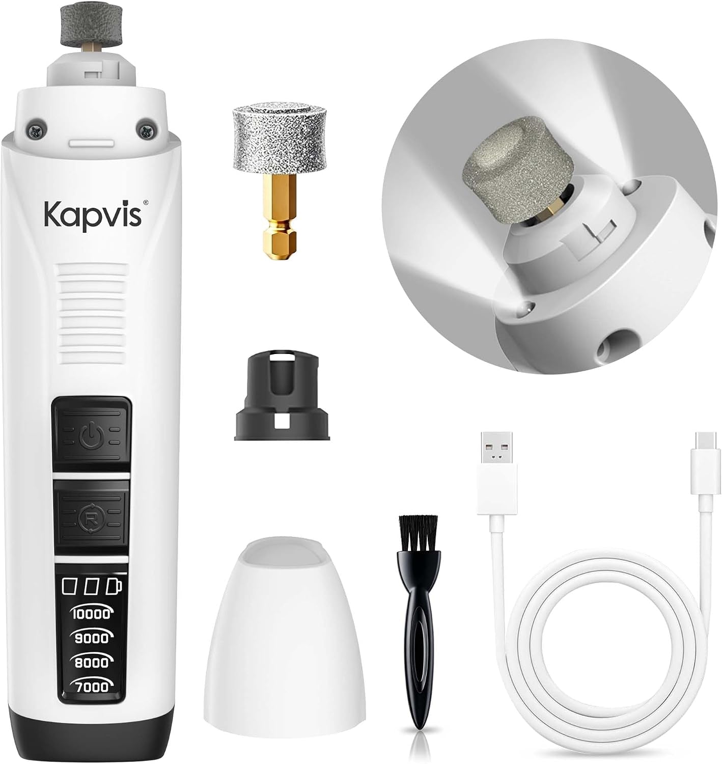 dog-nail-grinder-with-2-led-lights-4-speed-pet-nail-grinder-for-dogs-cats-kapvis-electric-dog-nail-trimmer-quiet-2-grinding-heads-included-digital-display-2-led-lights-2-5hr-charge-for-480min-use