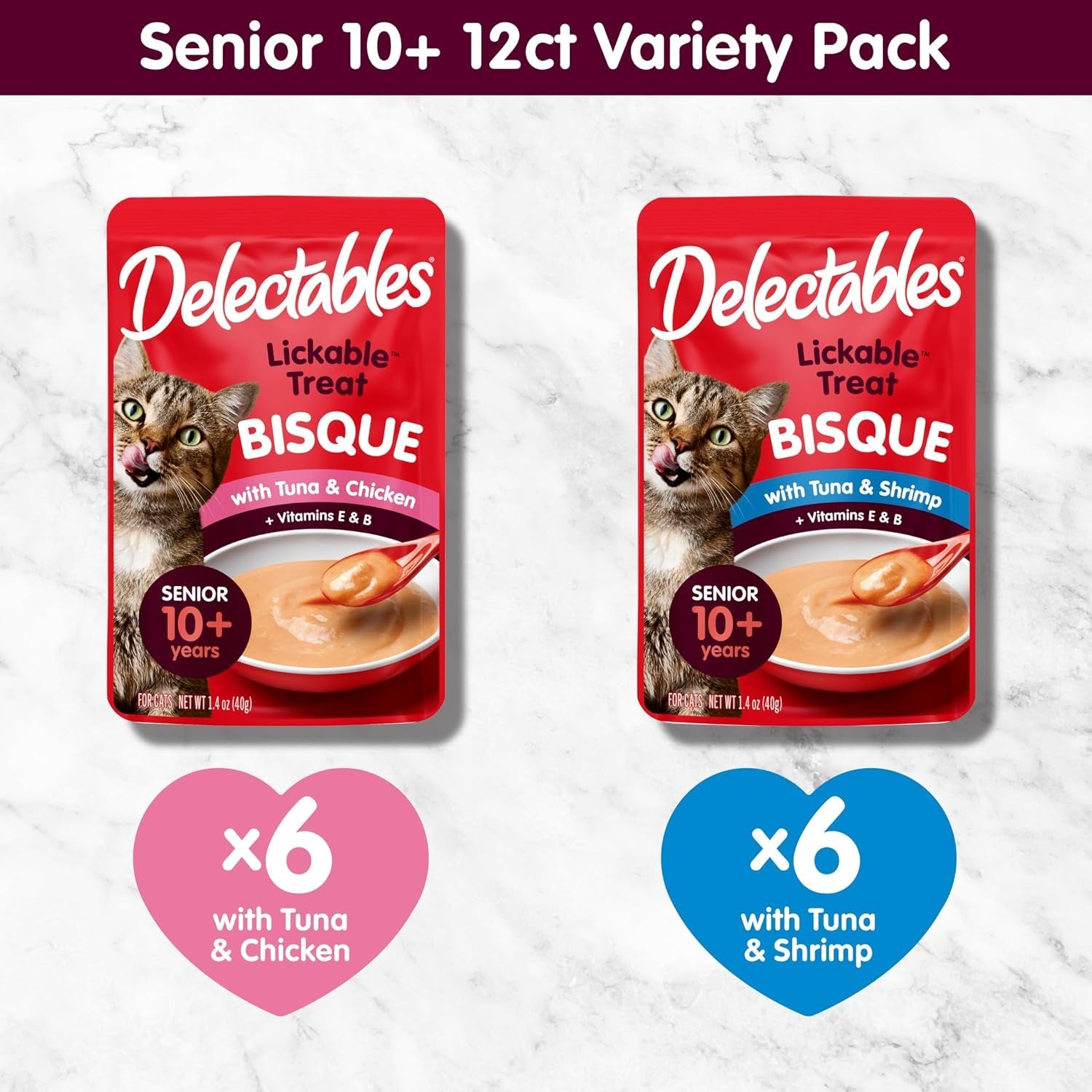 delectables-lickable-treat-bisque-senior-10-wet-cat-treat-variety-pack-food-topper-hydrating-grain-free-no-fillers-no-by-products-no-added-preservatives-1-4oz-pouch-12ct
