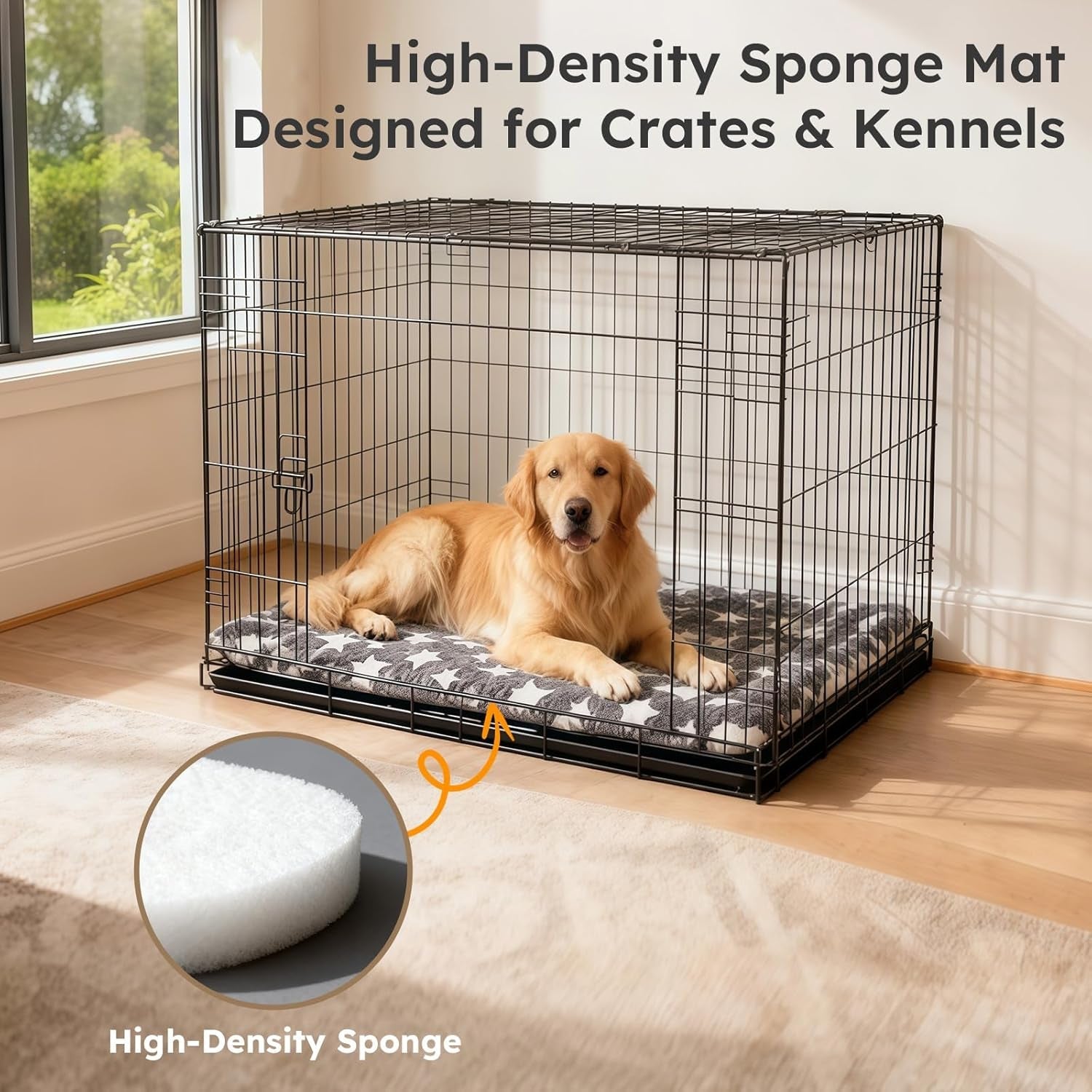 dog-bed-mat-dual-sided-dog-crate-bed-mat-ultra-soft-machine-washable-kennel-pad-for-small-dogs-all-season-comfort-pet-bed-for-crates-travel-and-home-star-gray-24-x-16-inch