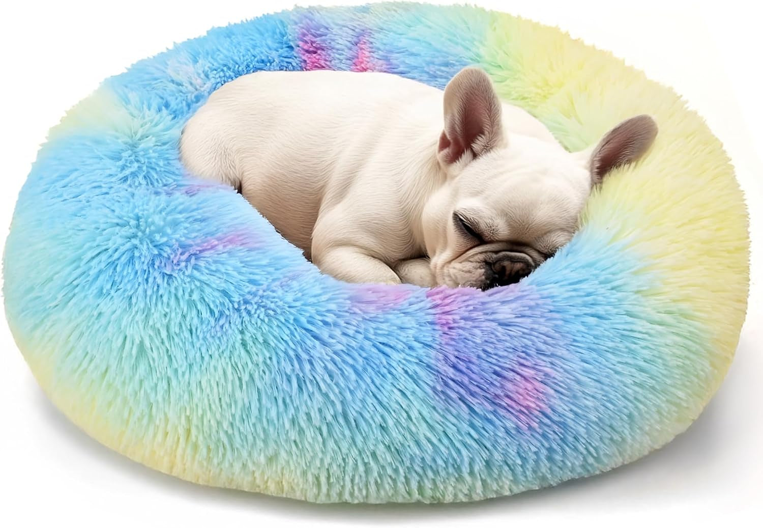 hoewina-dog-cat-bed-for-indoor-cats-20in-calming-donut-bed-for-puppy-and-kitten-washable-round-fluffy-pet-bed-for-small-medium-dogs-and-cats-light-grey