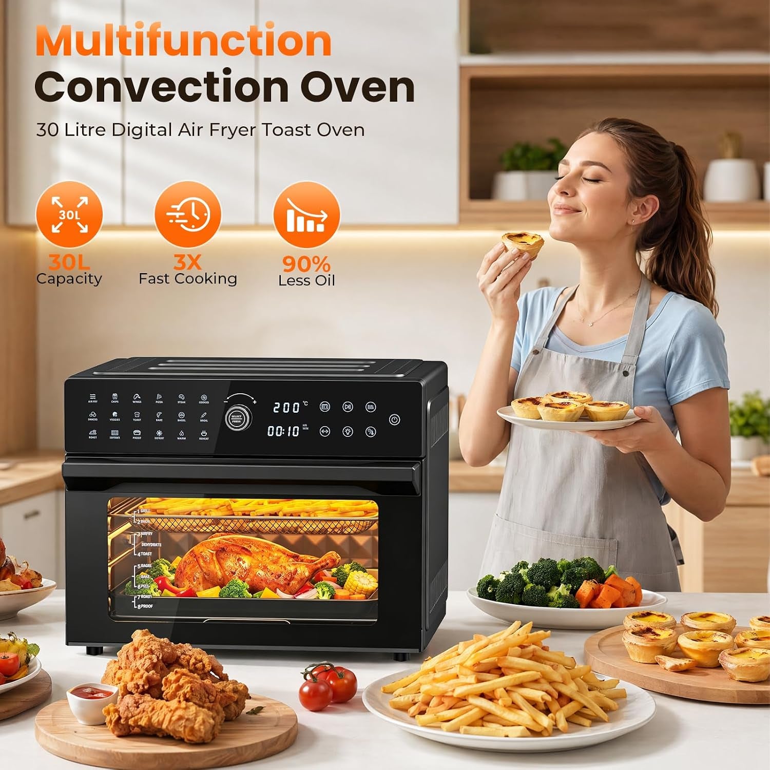 air-fryer-toaster-oven-combo-18-in-1-countertop-convection-32qt-extra-large-air-fryer-with-360-rotisserie-4-layer-cooking-full-accessories