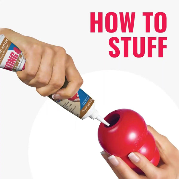 KONG Stuff'N - Paste for Stuffing Dog Treats - Healthy with Natural Ingredients - Creamy Dog Treat in Tube - Peanut Butter (5 Oz) & Sweet Potato (5 Oz)6