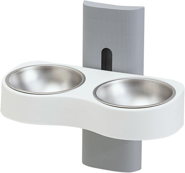 Wall Mounted Cats Bowl Large Capacity Pet Feeding Bowl Cats Feeding Drinking Bowl Feeding Bowl Height Adjustable1