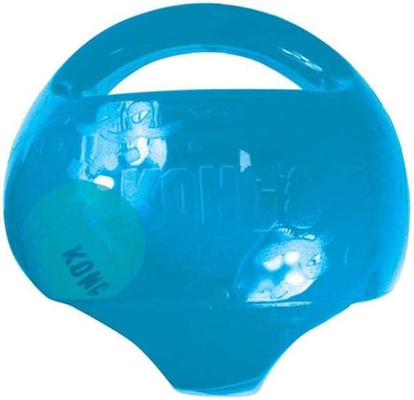 KONG Jumbler Ball - Interactive Toy for Dog & Puppy Playtime - Fetch Toy with Tennis Ball - Dog Supplies for Engaging Play - for Medium/Large Dogs - Assorted Colors6