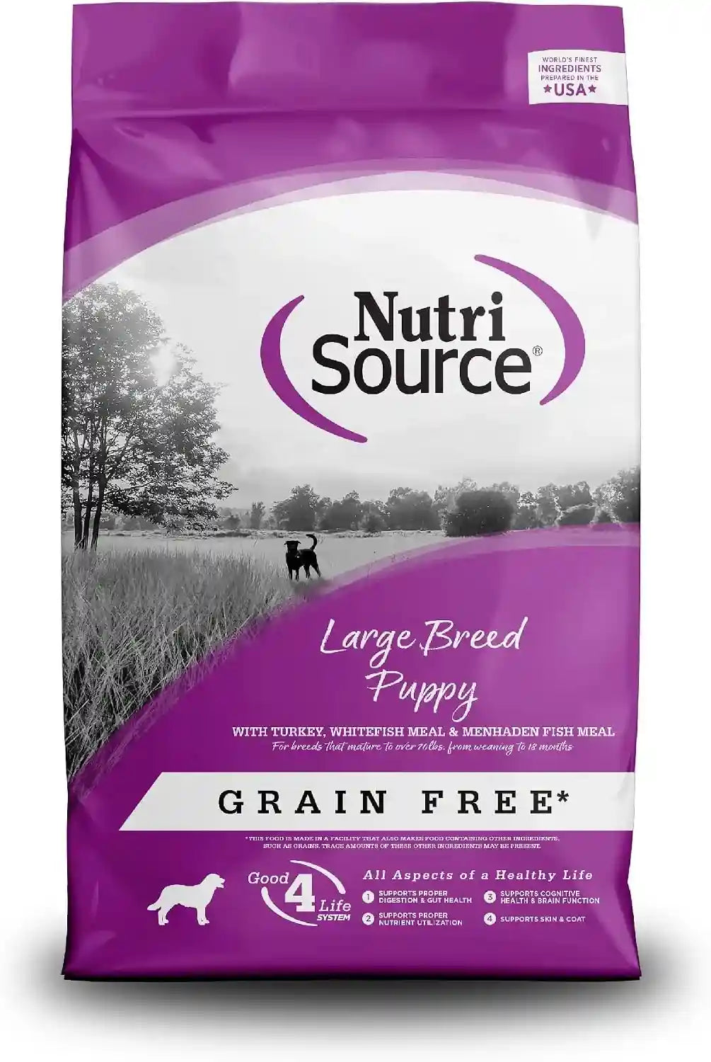 nutrisource-large-breed-puppy-dry-dog-food-chicken-rice-26-lb-probiotic-prebiotic-support-dha-epa-grain-inclusive-no-corn-wheat-or-soy
