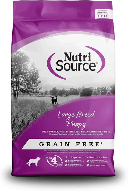 Nutrisource Large Breed Puppy Dry Dog Food, Chicken & Rice, 26 Lb | Probiotic & Prebiotic Support, DHA & EPA, Grain Inclusive, No Corn Wheat or Soy9
