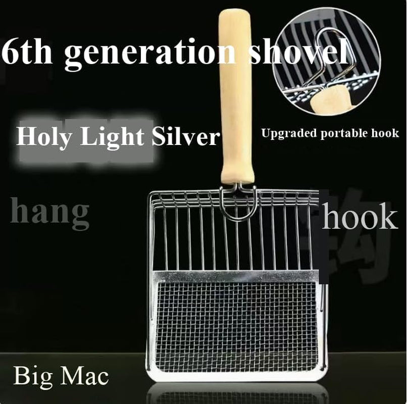 metal-cat-litter-scoop-stainless-steel-large-size-fine-hole-shovel-for-scooping-feces-holy-light-silver-length-10-83-inches-width-5-31-inches