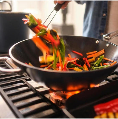 Joseph Joseph Space 12.5"" Nonstick Wok with Folding Handle, Space Saving Stir-Fry Pan, Ceramic Coating, Induction & Oven Safe5
