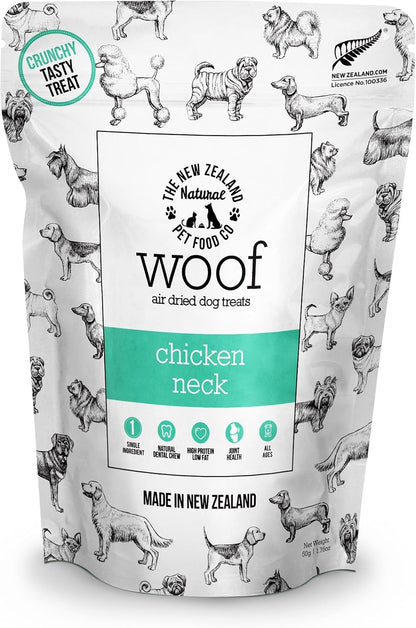 The New Zealand Natural Pet Food Co. WOOF Air Dried Dog Treats - Venison Lung, Treats for Large Dogs, Natural, Topper - 1.76 Oz8