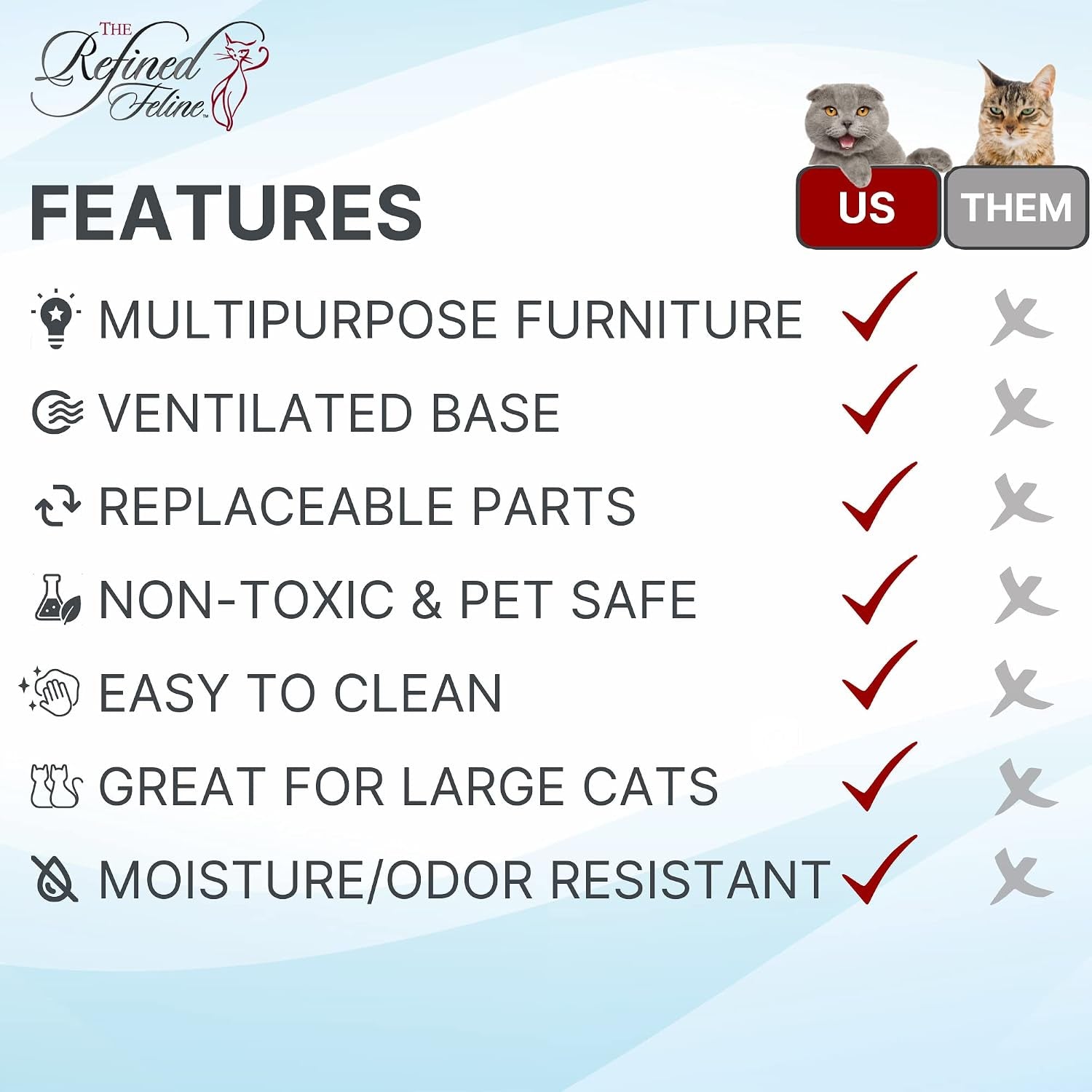the-refined-feline-a-frame-cat-bed-cave-in-black-espresso-with-ventilated-base-multipurpose-wood-cat-furniture-table-easy-to-clean-covered-cat-bed-with-replaceable-scratching-post-washable-cushion
